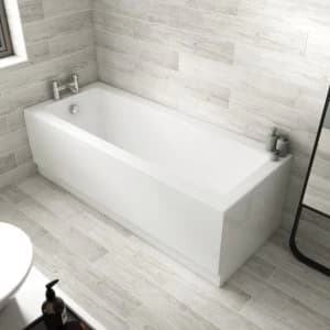 Wickes Camisa Bath Straight Reinforced 1700 mm x 700 mm