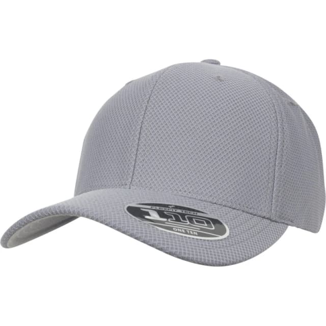 Flexfit by Yupoong Mens 110 Hybrid Cap in Grey Grey Male One Size