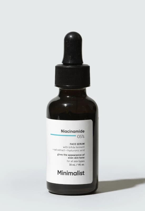 Minimalist Niacinamide 05% Face Serum Clear unisex