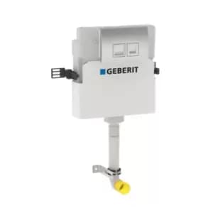 Geberit DELTA50 Concealed Cistern 12cm Gloss Chrome - 904991