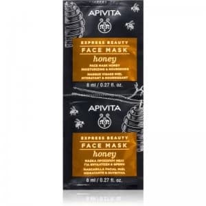 Apivita Express Beauty Honey Moisturizing And Nourishing Mask for Face 2 x 8ml