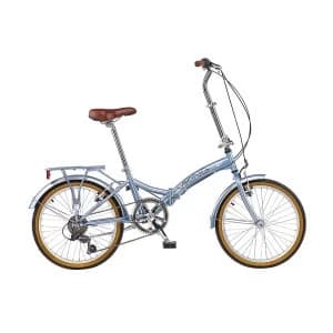 Viking Easy Street 20" Wheel Folding Bike - Silver