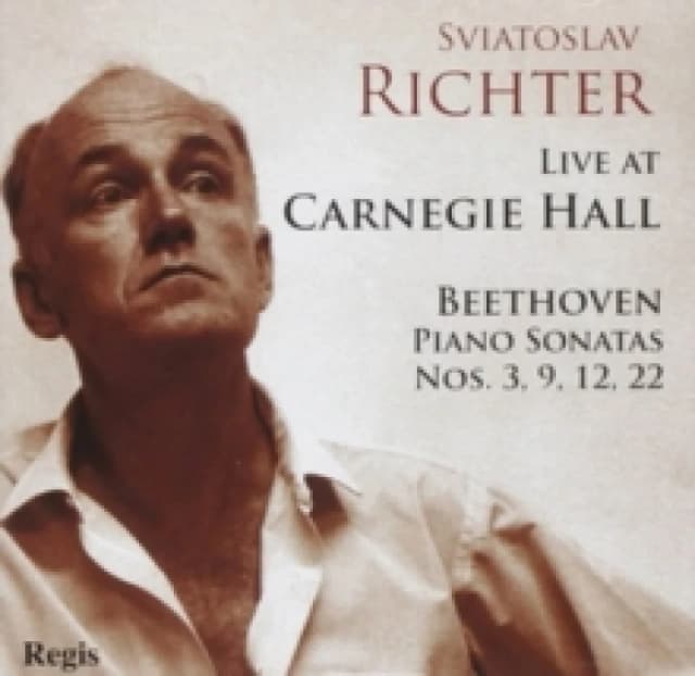 Sviatoslav Richter: Live at Carnegie Hall CD / Album