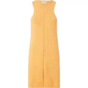 Calvin Klein Jeans Knitted Tank Dress - Orange