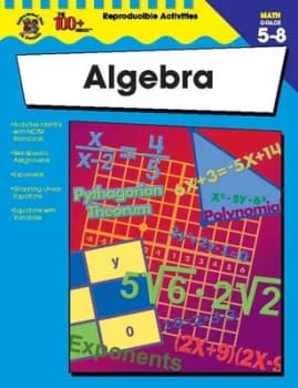 Algebra Grades 5 - 8 by Mary Lee Vivian