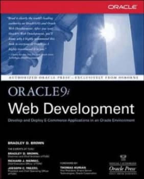 Oracle 9i Web Development by Bradley D Brown Paperback
