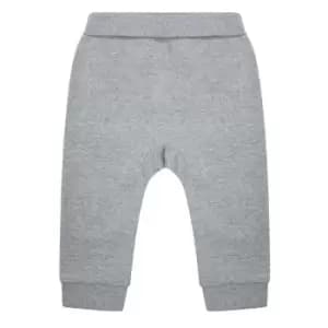 Larkwood Childrens/Kids Sustainable Jogging Bottoms (0-6 Months) (Heather Grey)