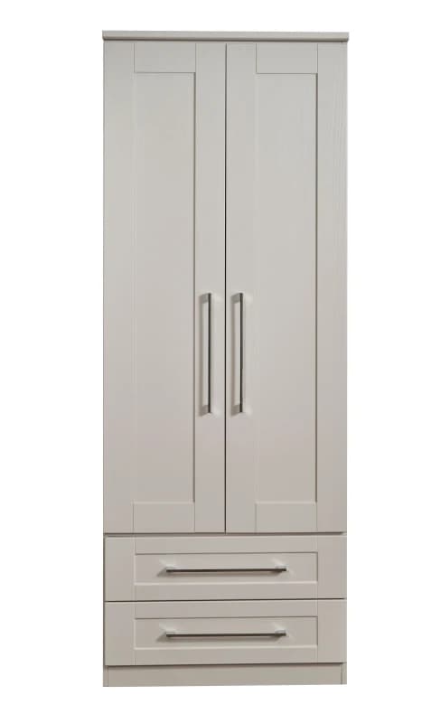 Ripon 2 Door 2 Drawer Wardrobe In Kashmir Ash (Ready Assembled)