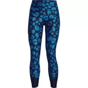 Under Armour Armour Heatgear AOP Tights Womens - Blue