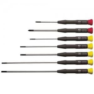C.K Tools Precision Slotted Philips Screwdriver Set 7 Piece