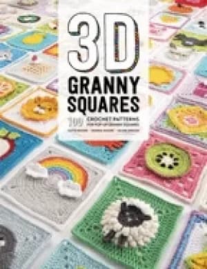 3d granny squares 100 crochet patterns for pop up granny squares