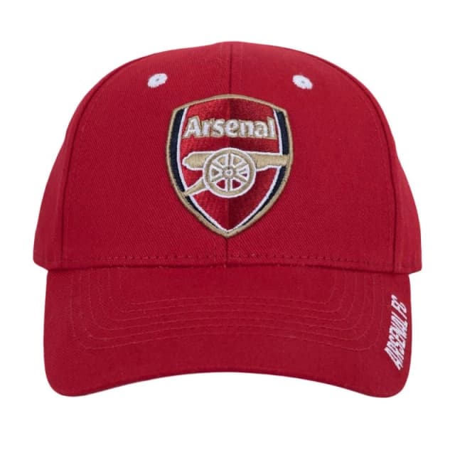 Arsenal FC Womens Frost MVP Baseball Cap in Red Red Female One Size