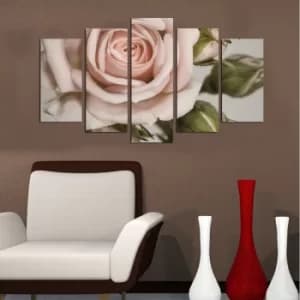 5PMDF-69 Multicolor Decorative MDF Painting (5 Pieces)