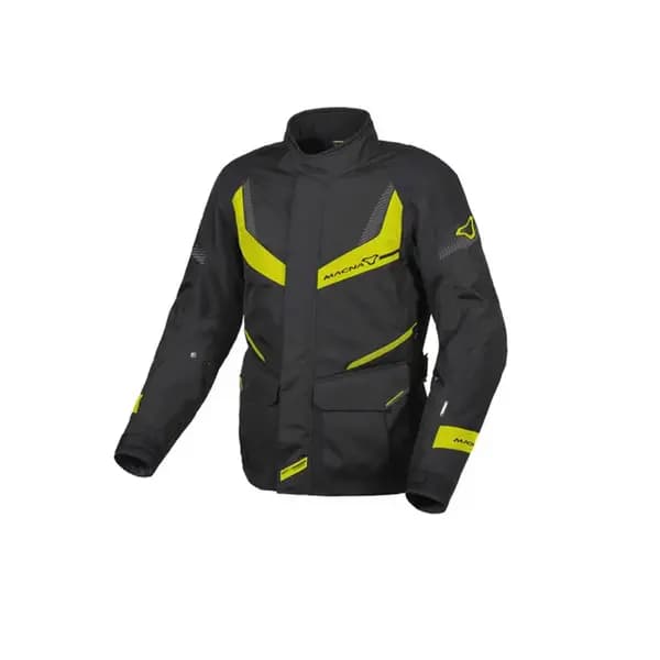 Macna Rancher Jacket Black Yellow Size M