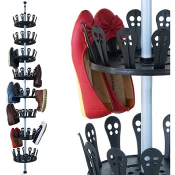 Telescopic Shoe Rack System - Shoe Storage Shelf 80cm - 2.8m 8 Tier Organizer