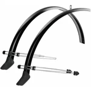 Sks Commuter Mudguard Set With Spoiler: Black 45Mm 28" - Skmcos4528B