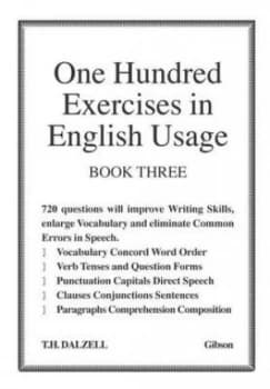 100 Exercises in English Book 3 by Tom Dalzell Paperback