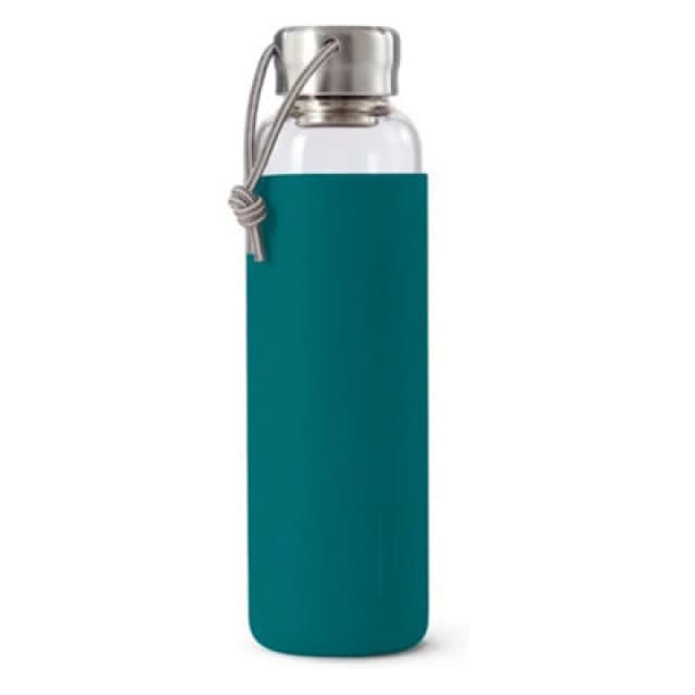 Black + Blum Glass Water Bottle Blue Blue unisex