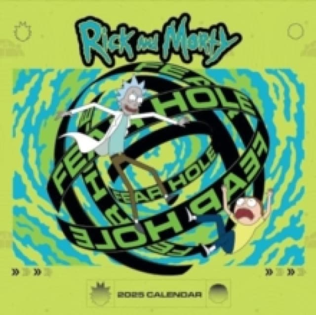Official Rick And Morty Square Calendar 2025 Calendar