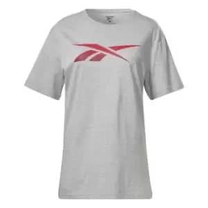 Reebok Logo T-Shirt Mens - Grey