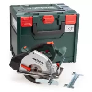 Metabo Mks 18 LTX 58 600771840 Metal Cutting Circular Saw 165mm in Metabox Case