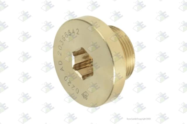 Euroricambi 88530903 Screw Plug, transmission housing Screw Plug,transmission housing (4918)