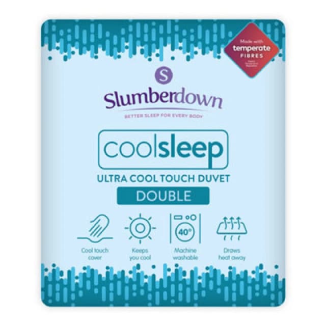 Slumberdown Slumberdown Cool Sleep Ultra Cool Nylon Summer Duvet / Blanket in Blue Size: Double Blue Double Unisex 5012924073812