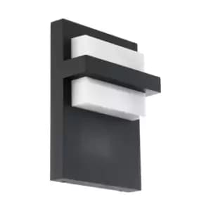 Culpina - LED Outdoor Flush Wall Light Anthracite IP44 - Eglo