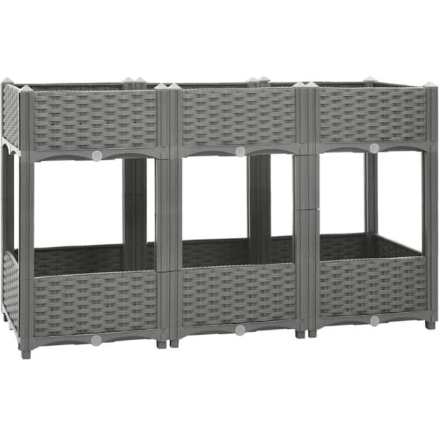 VIDAXL Raised Bed 120x40x71cm Polypropylene Vidaxl 8720845671914