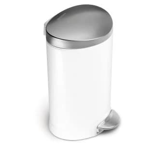 Simplehuman 6L Semi-Round Pedal Bin