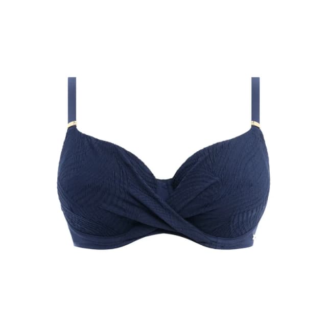 Fantasie Womens Ottawa Full Cup Bikini Top in Blue Size: 32F Blue Female 32F