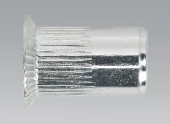 Sealey TISM6 Threaded Insert (Rivet Nut) M6 Splined Pack of 50