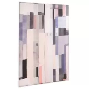 Astratto Canvas Stripes Design Wall Art