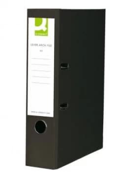 Q Connect Lach File Pprbkd A4 Blk - 10 Pack