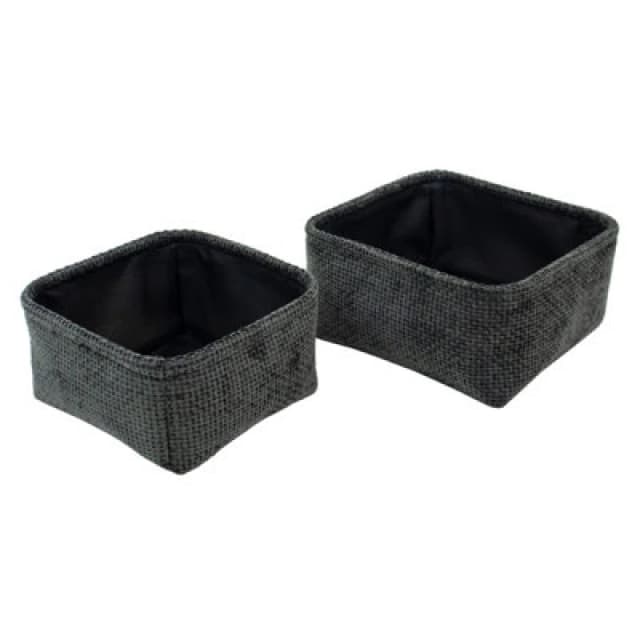 Jvl Metro Square Storage Baskets - Set Of 2