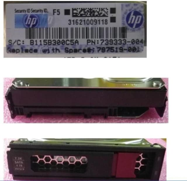 HPE DRV HD 4 6G 7.2K 3.5 S LP