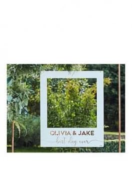 Ginger Ray Polaroid Frame With Vinyl Stickers For Personalisation