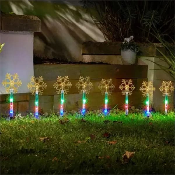 Three Kings SnowDecor Stakes - Set of 8 - Multi-coloured