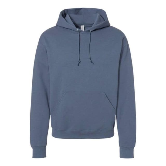 JERZEES Mens Nublend Hoodie in Mid Blue Size: Medium Mid Blue Male M