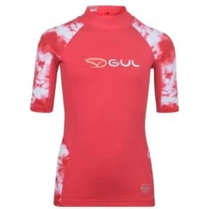 Gul Rash Vest Junior Girls - Pink Print