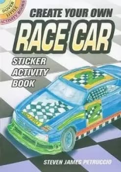 Create Your Own Race Car Sticker Activity by Steven James Petruccio