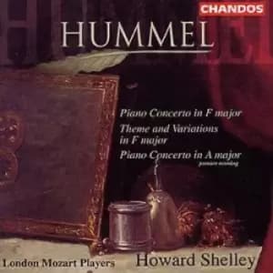Johann Nepomuk Hummel - Piano Concerto in F major/Theme and Variations in F major/Piano C CD Album - Used
