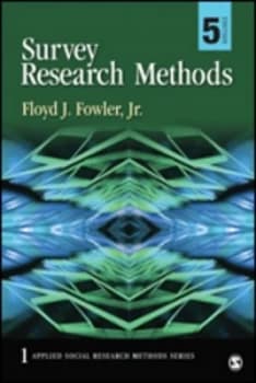 Survey research methods by Floyd J. Fowler