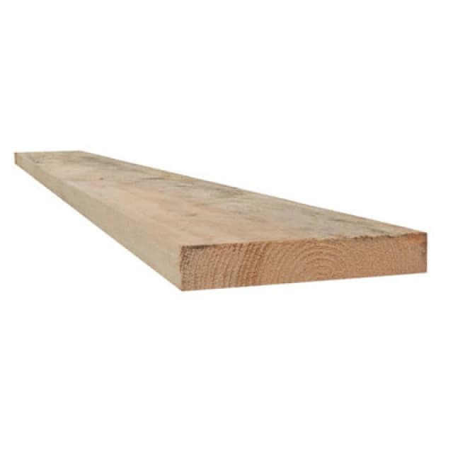 Snowdon Timber Factory Reject Unbanded Scaffold Board (L) 1.95M (W) 225mm (T) 36mm
