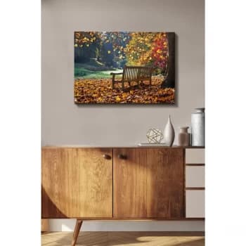 Kanvas Tablo (50 x 70) - 105 Multicolor Decorative Canvas Painting