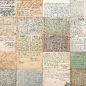 ohpopsi Postcards Wall Mural Multi 19.6m XL