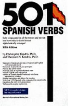 501 Spanish Verbs by Christopher Kendris and Theodore Kendris Paperback
