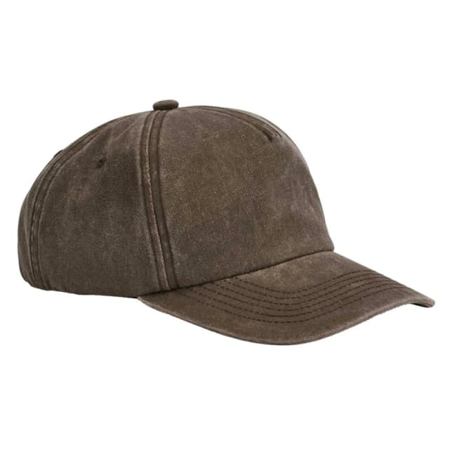 Beechfield Mens Relaxed Vintage Baseball Cap in Brown Brown Male One Size