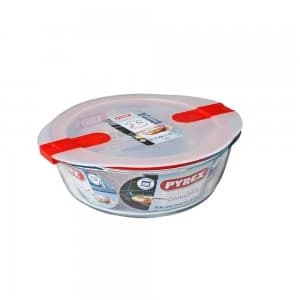 Cook & Heat Round Dish With Lid - 2.3L - TJ Hughes