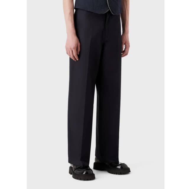 Emporio Armani Trousers Navy male 36R
